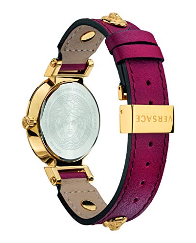 Versace Womens Red 35 mm Tribute Watch VEVG00620