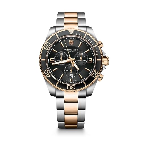 Victorinox Maverick Gold & Rose Watch