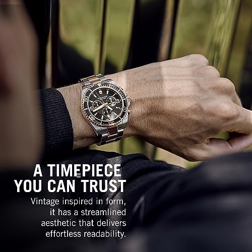 Victorinox Maverick Gold & Rose Watch