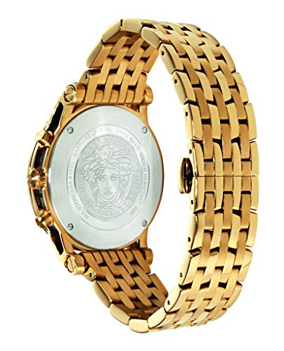 Versace Womens Black 40 mm Sport Tech Watch VELT00419