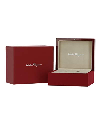 Salvatore Ferragamo Women's Double Gancini Swiss Quartz Watch with Yellow Gold Strap, 22 (Model: SFDZ00219)