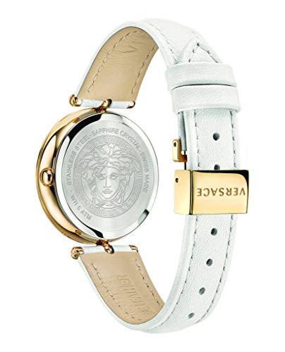 Versace Womens White 34 mm Palazzo Empire Watch VECQ00218