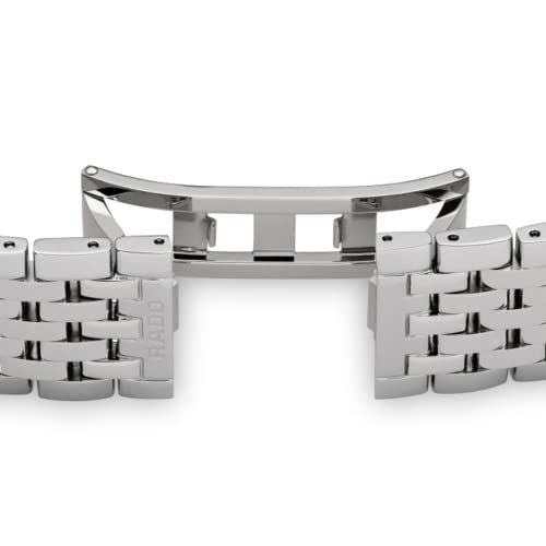 Rado Florence Swiss Quartz Stainless Steel Strap, Silver, 20 Casual Watch (Model: R48912713), Black