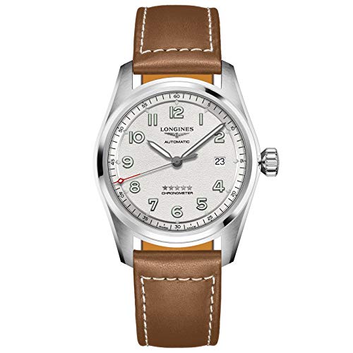 Men's Longines Spirit Chronometer Watch - White Dial