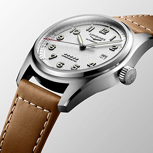 Men's Longines Spirit Chronometer Watch - White Dial