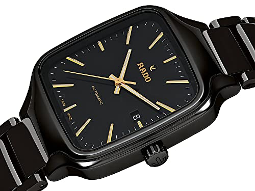 Rado True Square Automatic Watch, Black