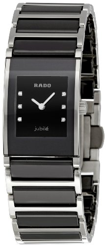 Rado Women's R20786752 Integral Black Ceramic Bracelet Watch