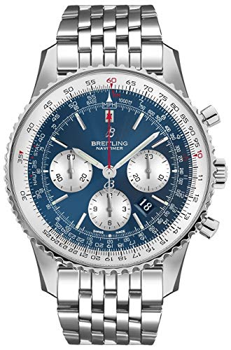 Breitling Men's Blue Dial Chronograph Watch