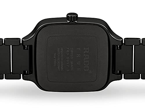 Rado True Square Automatic Watch, Black
