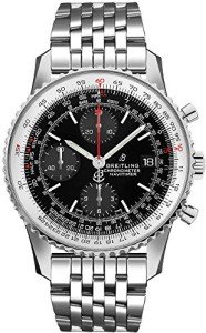 Breitling Navitimer Chronograph Black Dial Men's Watch