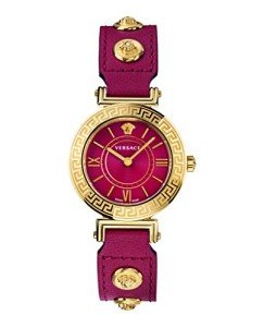 Versace Womens Red 35 mm Tribute Watch VEVG00620