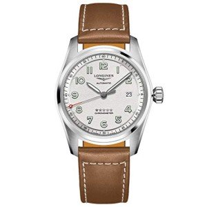 Men's Longines Spirit Chronometer Watch - White Dial