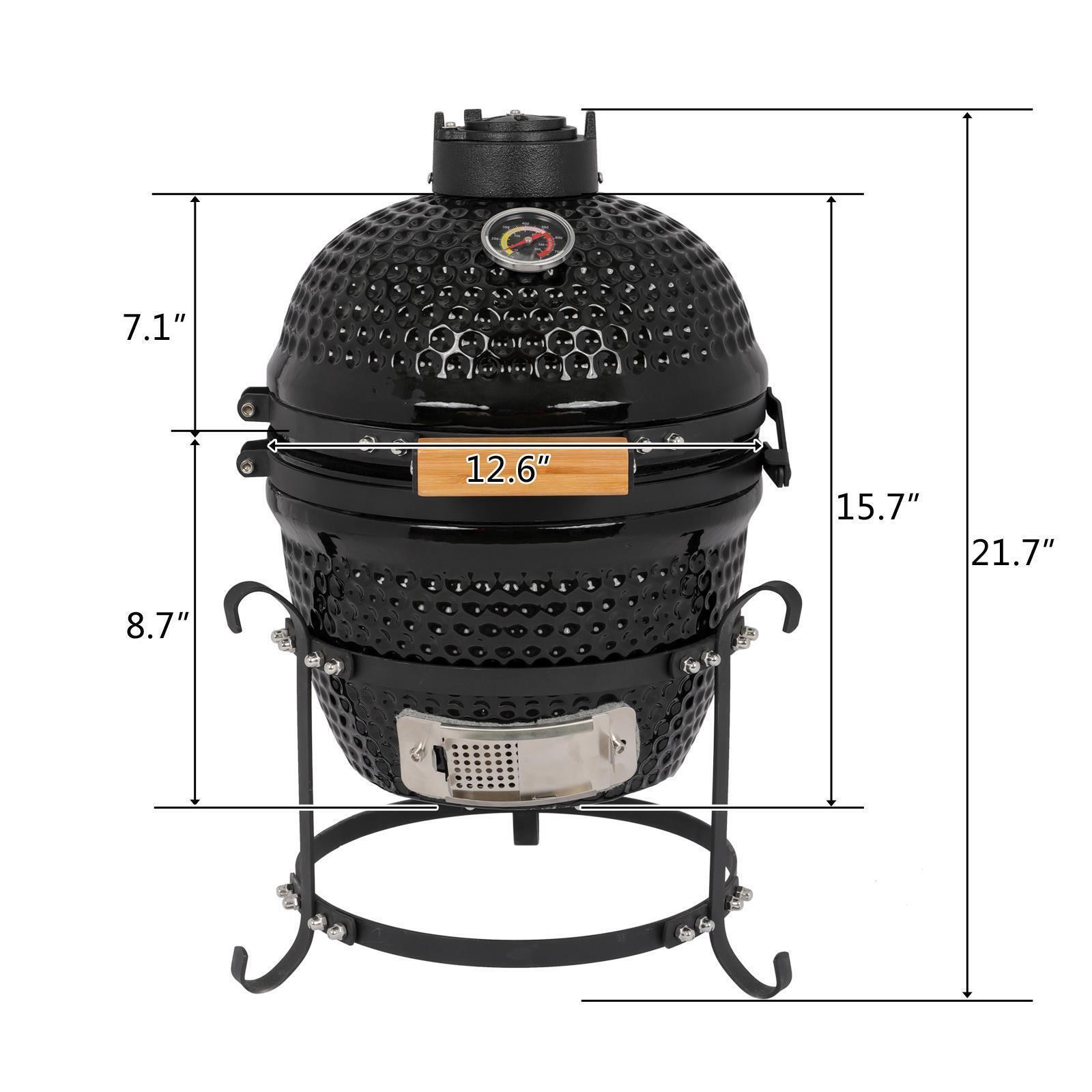 Patio BBQ Grill: Charcoal Pit for Outdoor Backyard