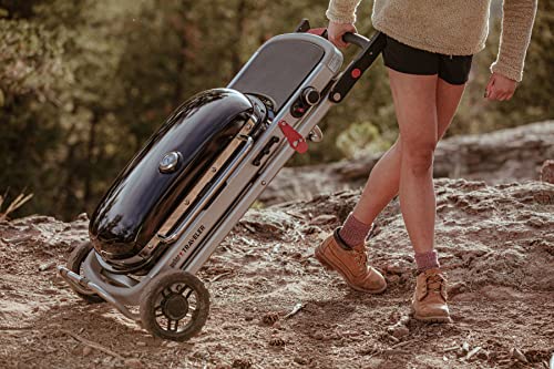 Weber Traveler Portable Gas Grill - Black