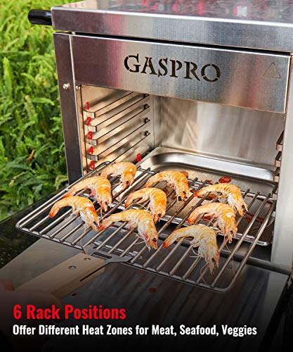 GASPRO Propane Infrared Steak Grill, XL 2-in-1