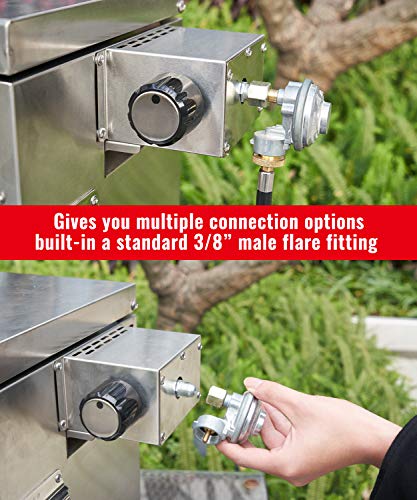 GASPRO Propane Infrared Steak Grill, XL 2-in-1