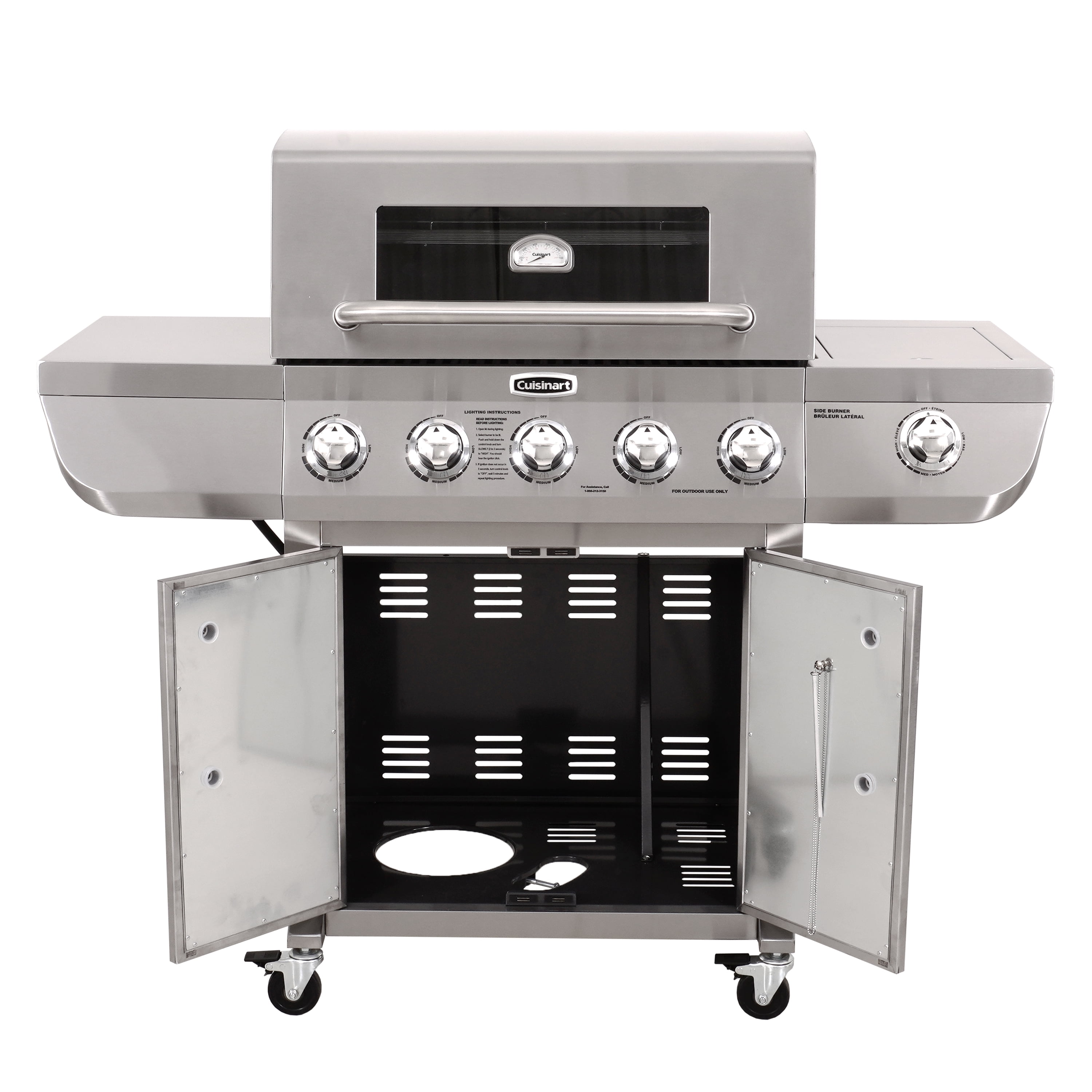 Cuisinart 5-Burner Dual Fuel BBQ Grill