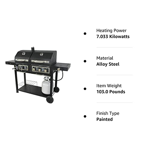 Charcoal/Gas Combo Grill