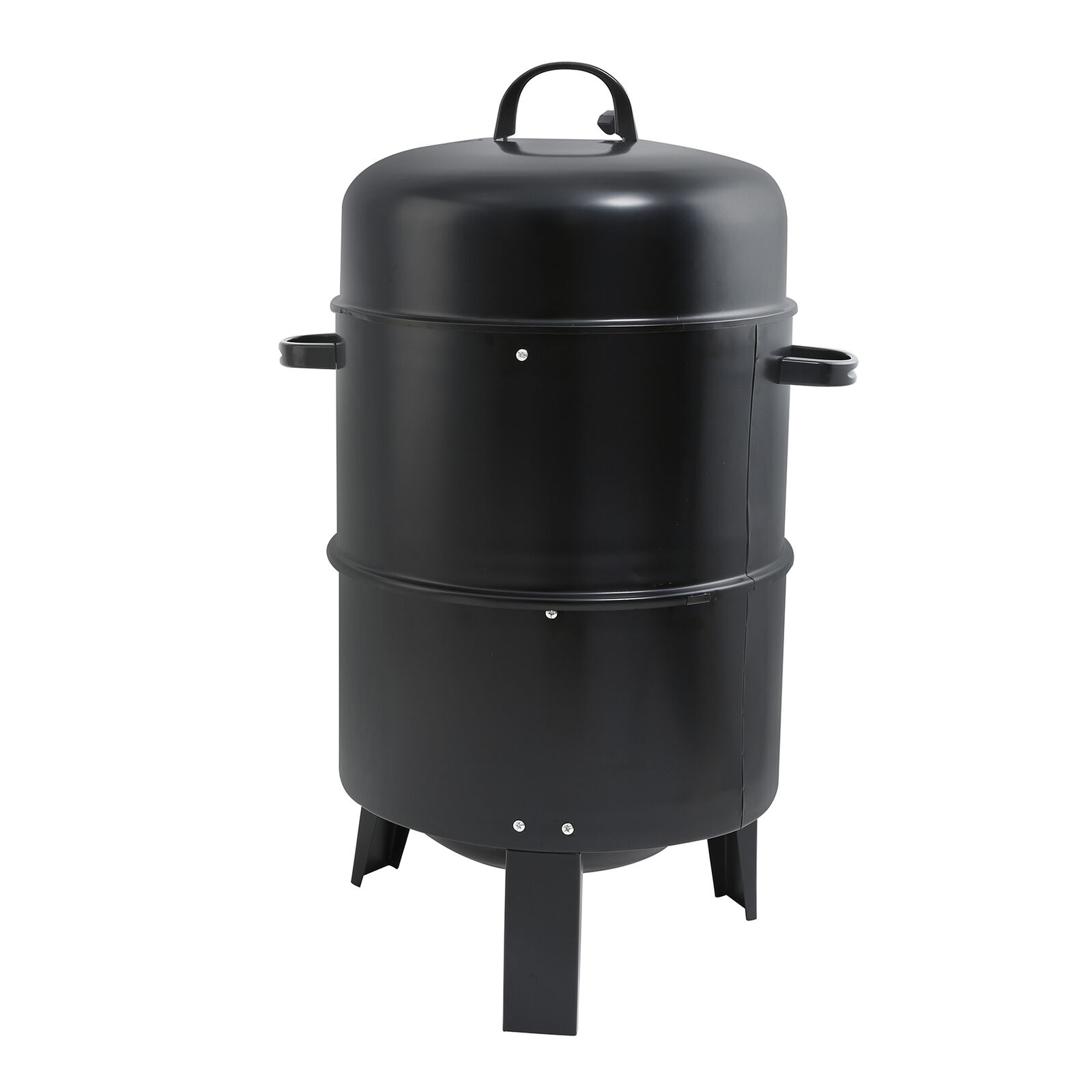 32" Outdoor Vertical 3in1 Charcoal Smoker BBQ