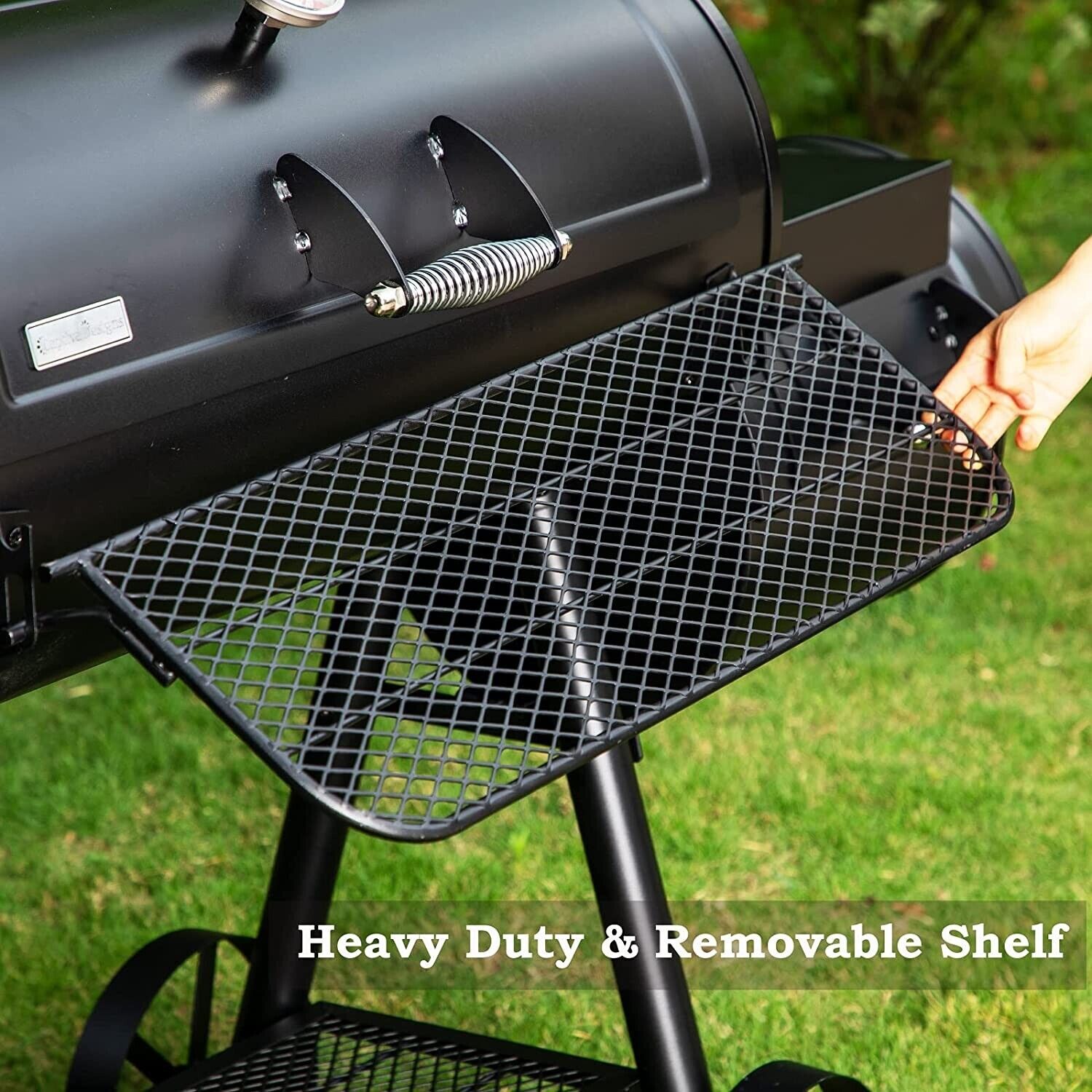 Extra Large Heavy Duty Outdoor BBQ Charcoal Grills Smoker