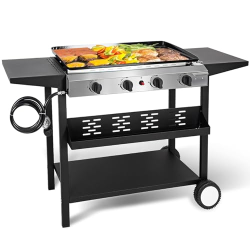 Hykolity 4 Burner Flat Top Gas Griddle