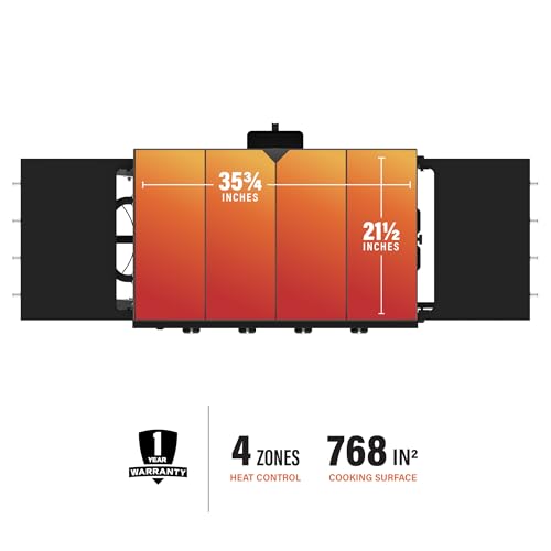 Blackstone 1554 36" Folding Griddle with Shelves