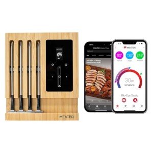 MEATER Block: Wireless Smart Meat Thermometer with 4 Probes