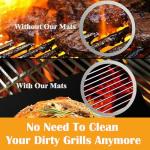 Non-Stick BBQ Grill Mats Set of 5