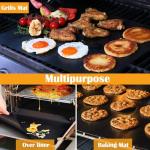 Non-Stick BBQ Grill Mats Set of 5