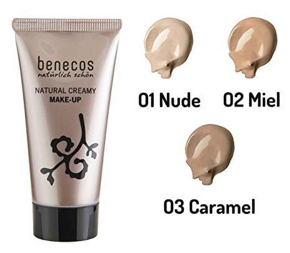 benecos Natural Creamy Foundation Makeup, Honey