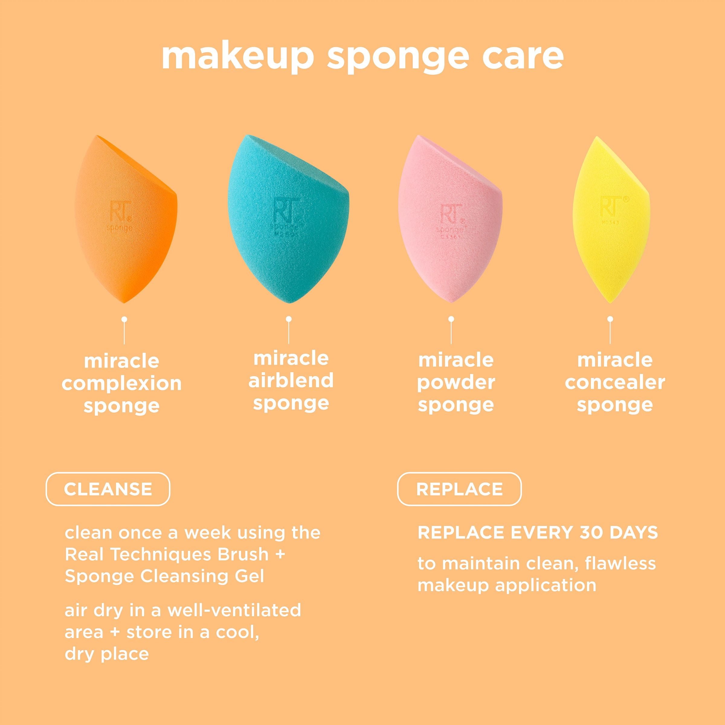 Miracle Makeup Sponge with Silicone Applicator