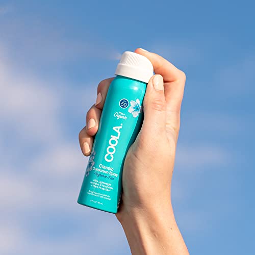 COOLA SPF 50 Organic Sunscreen Spray, 2 Fl Oz