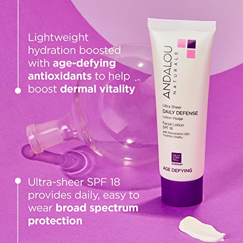 Andalou Naturals Ultra Sheer Daily Defense Lotion