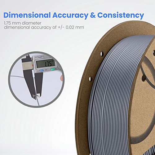 Black ELEGOO PLA 3D Printer Filament