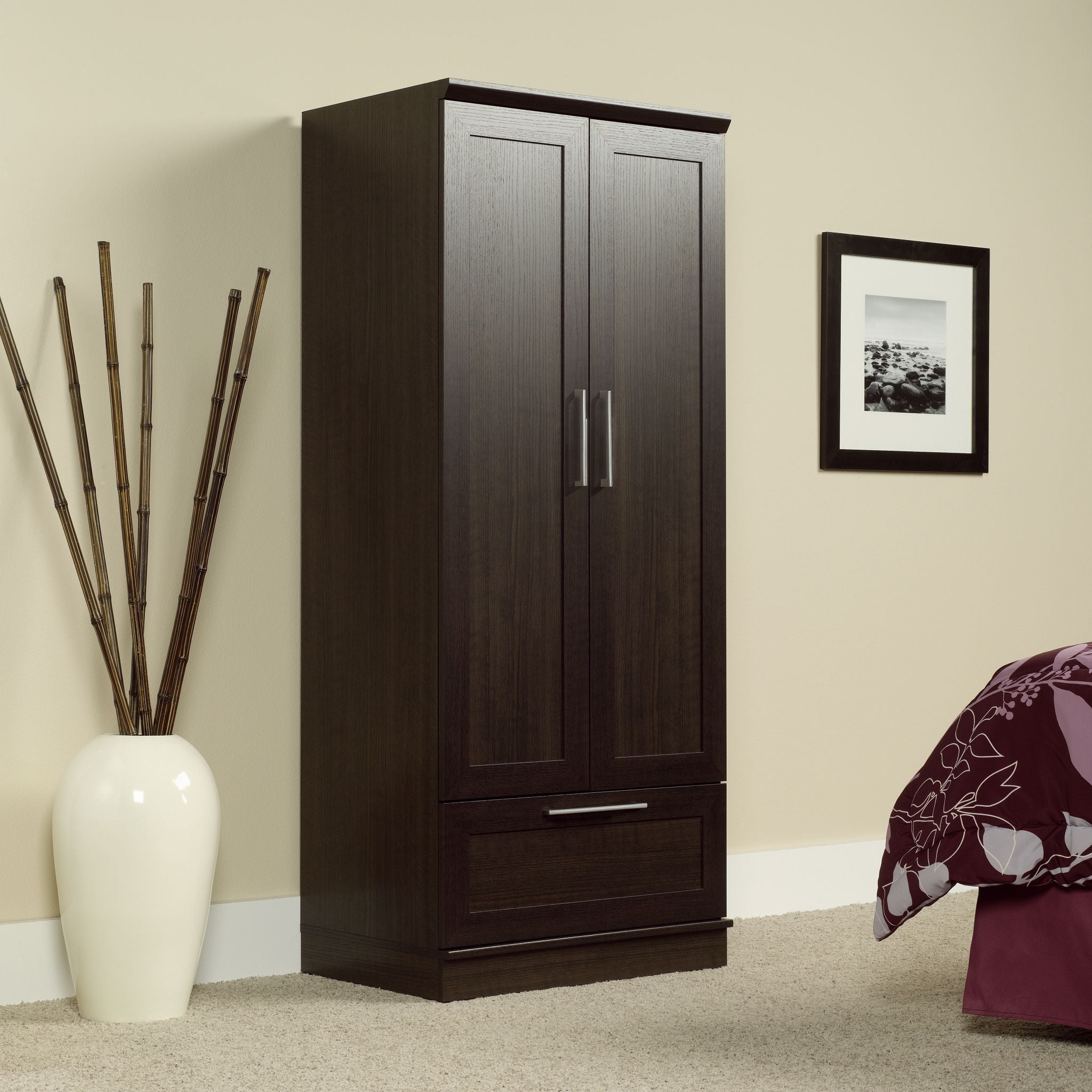 Sauder Homeplus Wardrobe, Dakota Oak Finish
