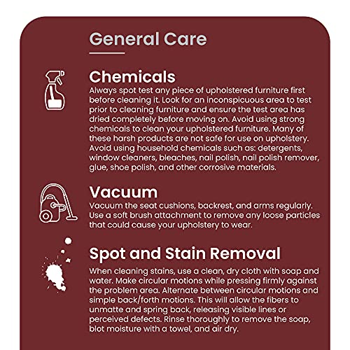 Lifestyle Solutions CCHRFKS3M26BKVA Harrington Sofa, Black