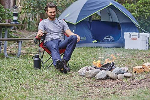 Coleman Quad Camping Chair with Cooling Mesh- Supports 250lbs