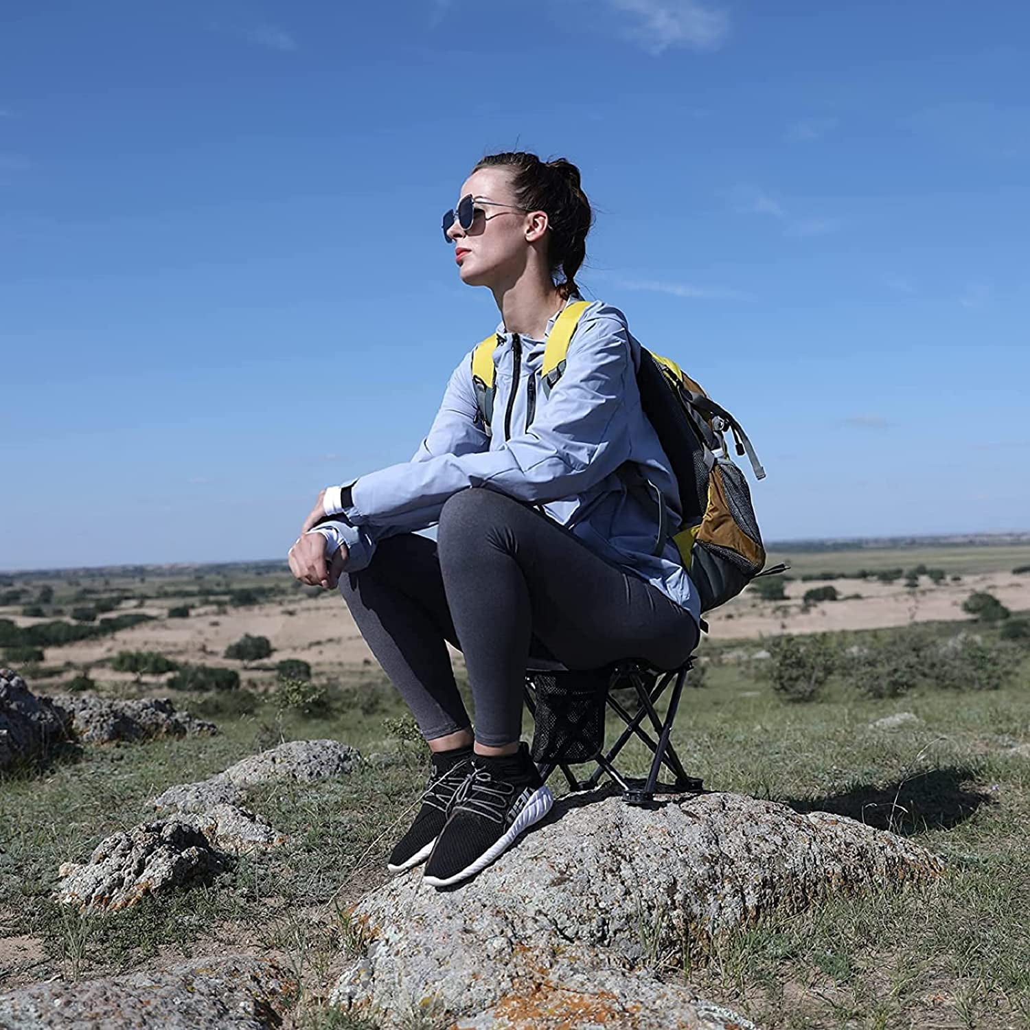 KingCamp Folding Camping Stools Storage Bag Lightweight Chair