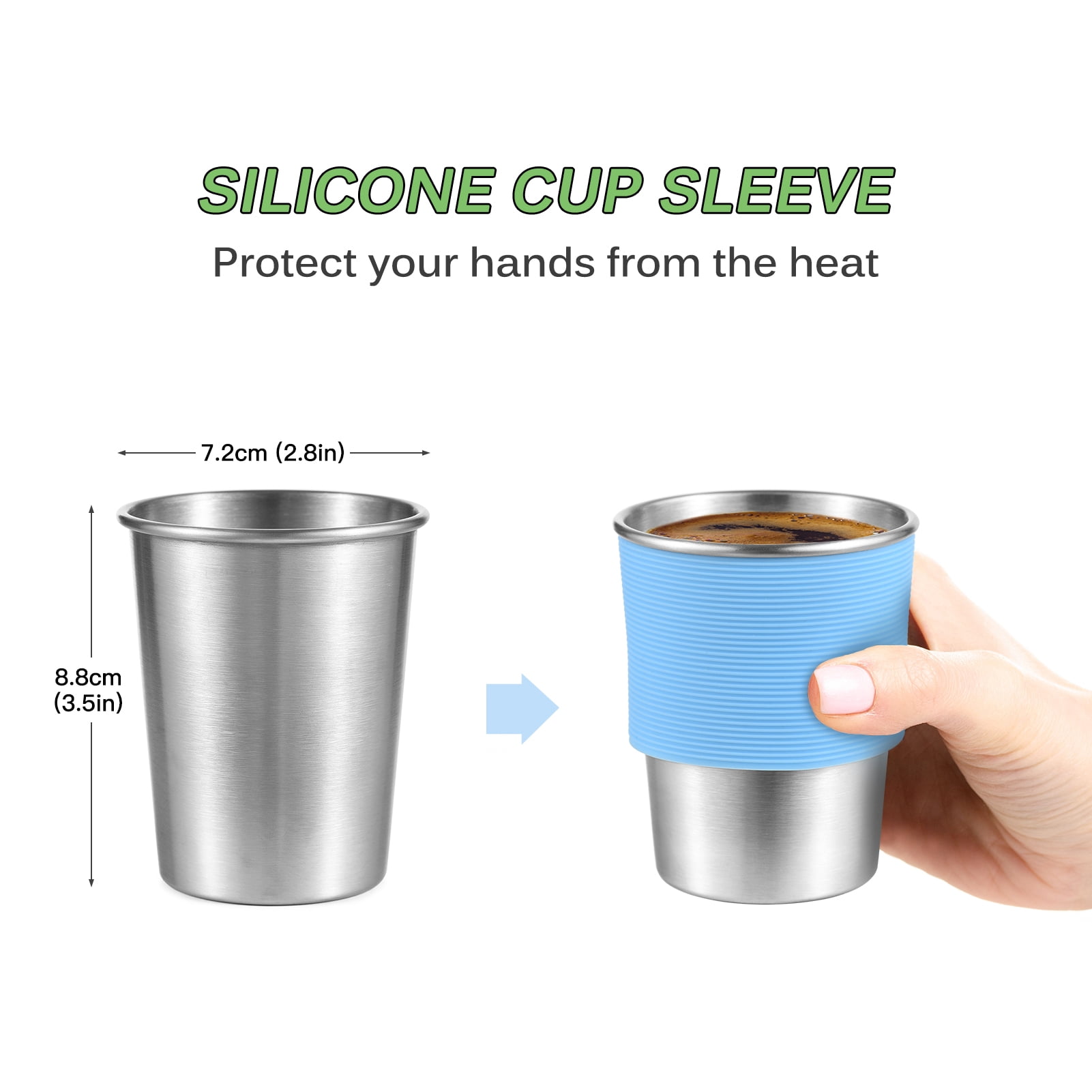 TOMSHOO 22pcs Camping Cookware Mess Kit for Outdoor