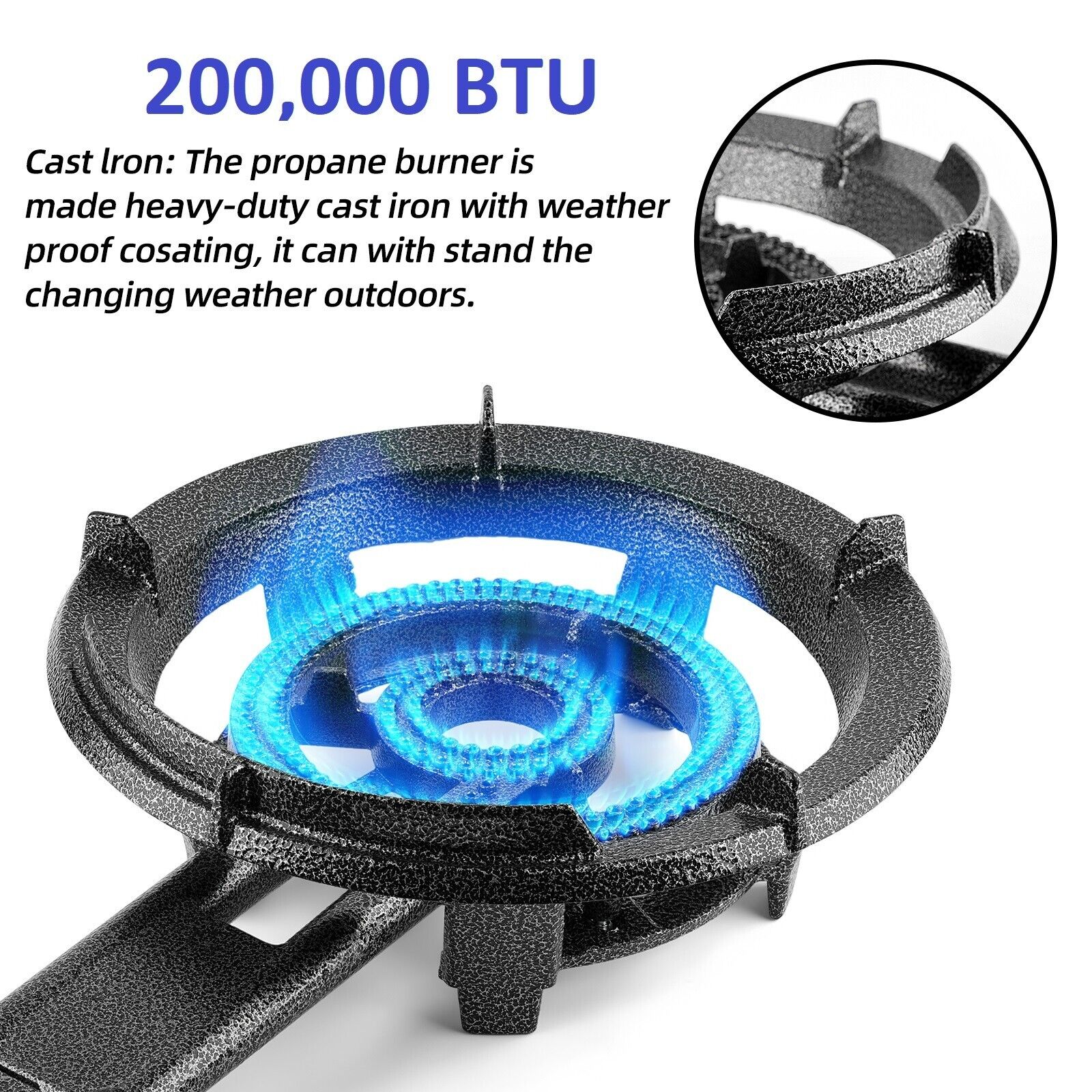 Powerful High Pressure Propane Camping Stove