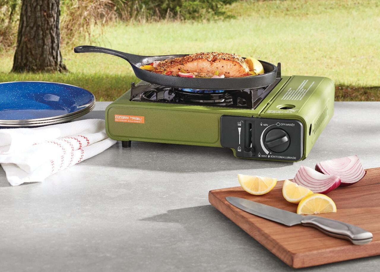 Ozark Trail Tabletop Butane Camping Stove - 1 Burner