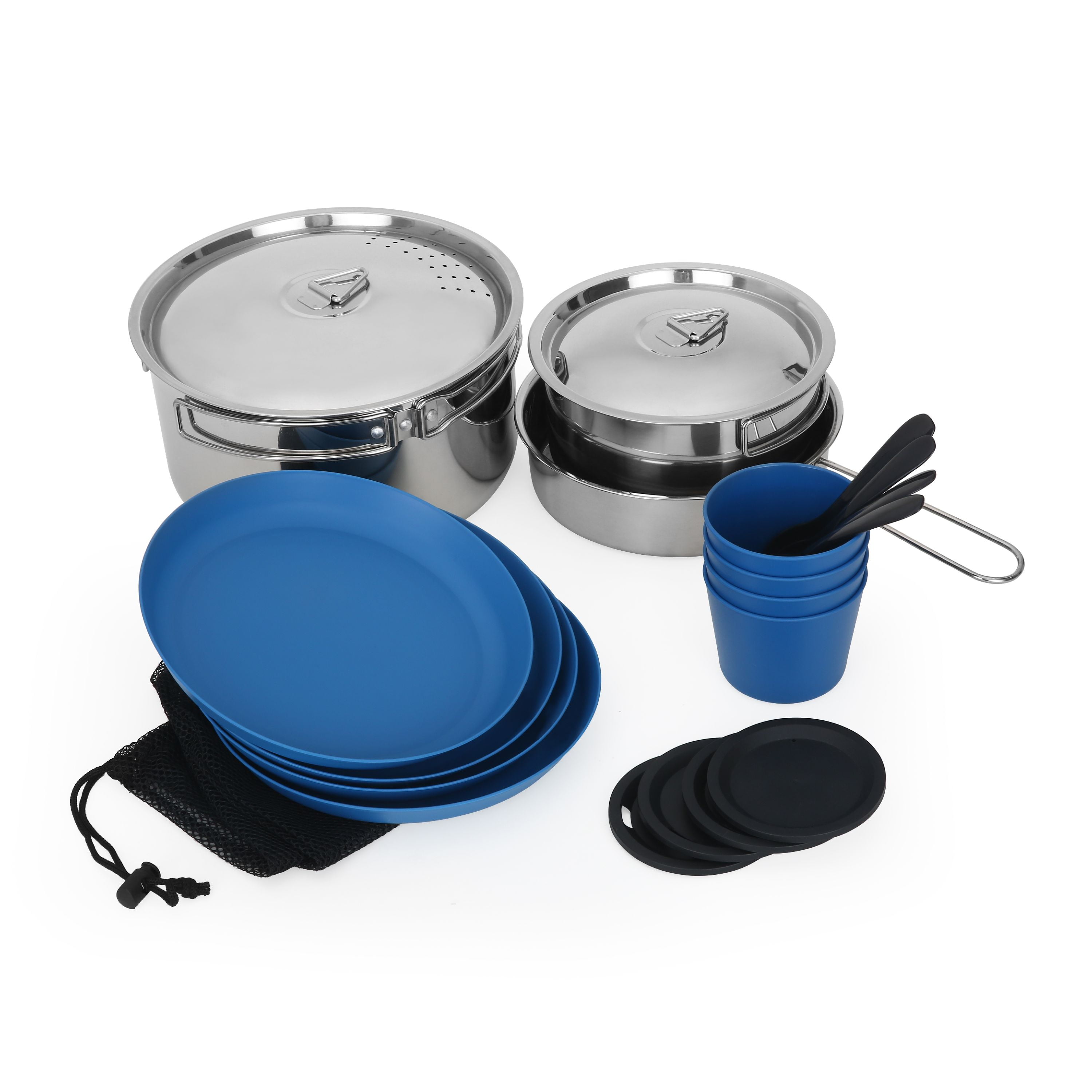 Ozark Trail 22-Piece Mess Kit with Pans Set