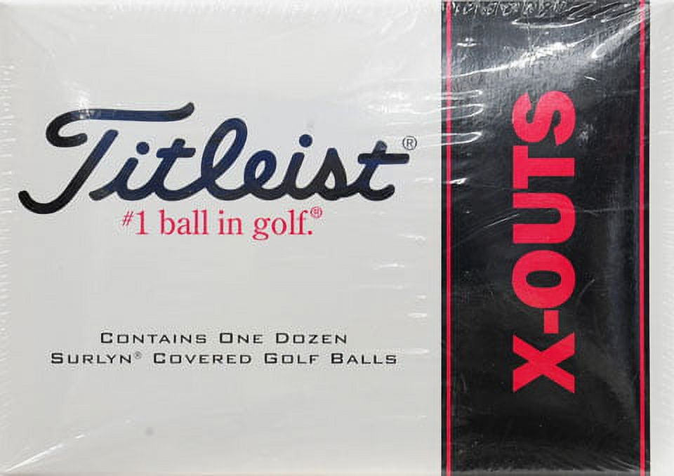 Titleist X-Outs Golf Balls, 12 Pack