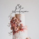 Personalized Mr & Mrs Golf Wedding Cake Topper