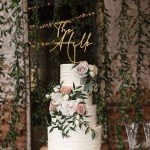 Personalized Mr & Mrs Golf Wedding Cake Topper