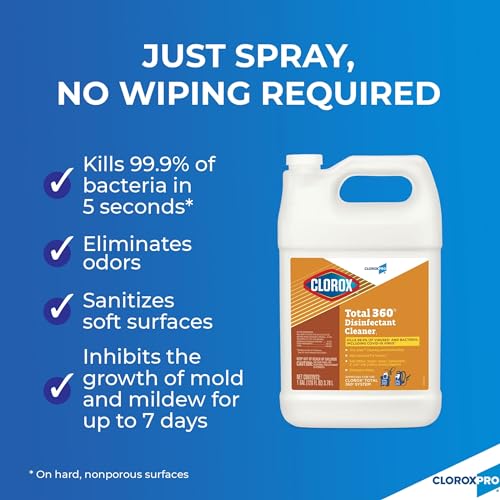 CloroxPro Total 360 Industrial Disinfectant Spray 4-Pack