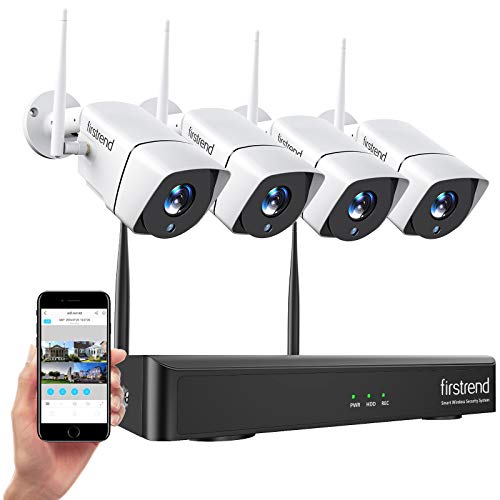 Wireless Security Camera System with Night Vision