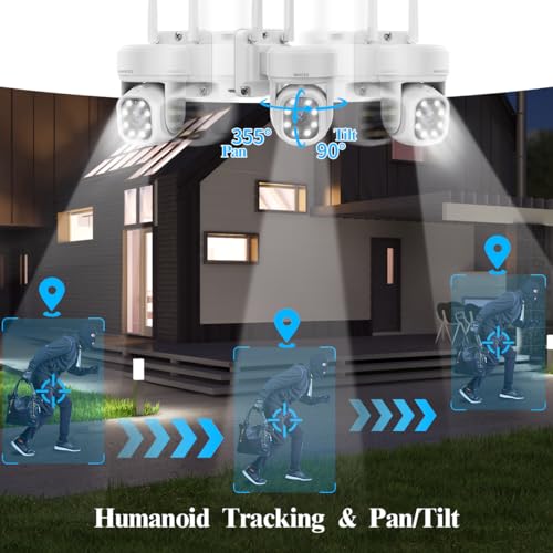 WiFi PTZ 5MP Outdoor Quail Camera System