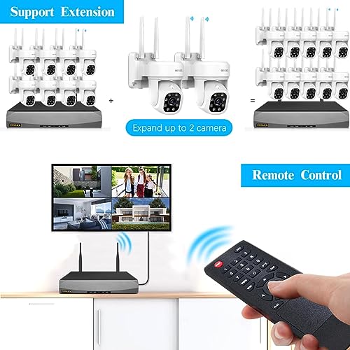 WiFi PTZ 5MP Outdoor Quail Camera System