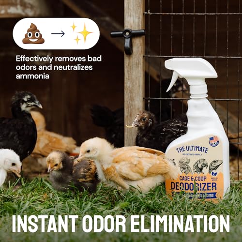 Natural Coop Deodorizer Spray for Poultry - 32 oz